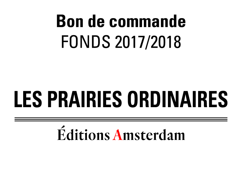 Bon de commande Prairies ordinaires – Fonds 2017-2018