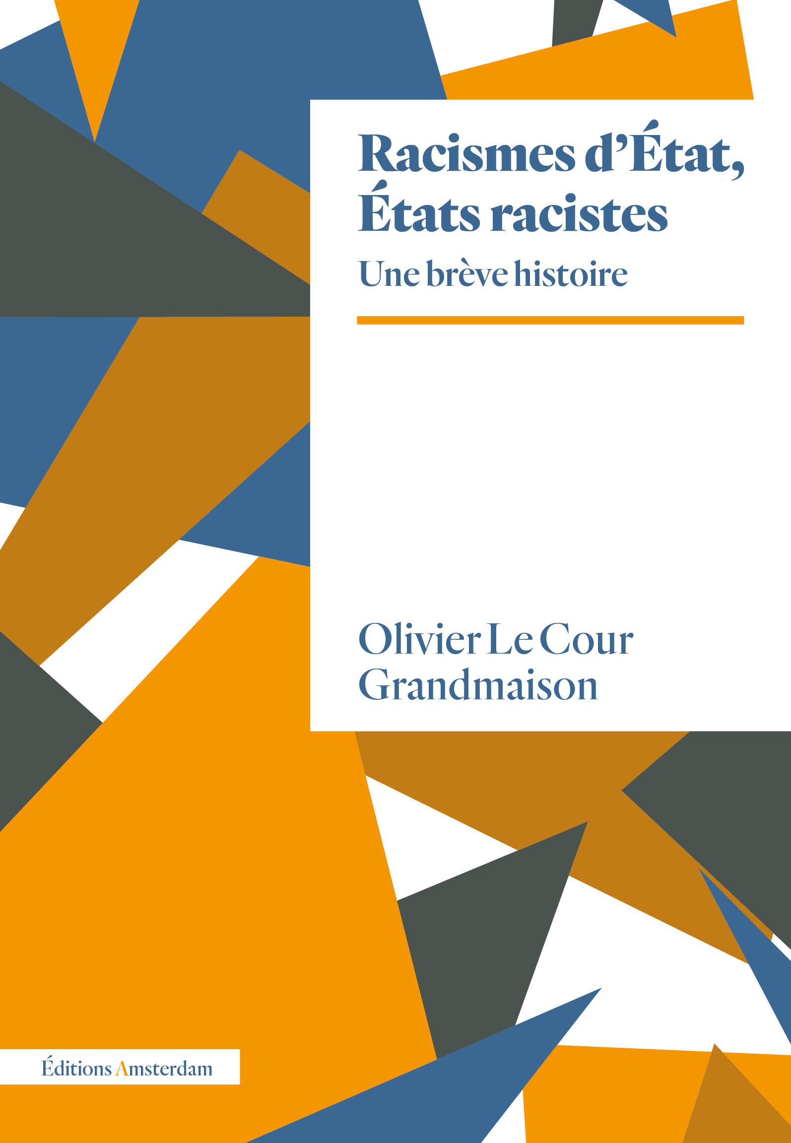 Racismes d’État, États racistes